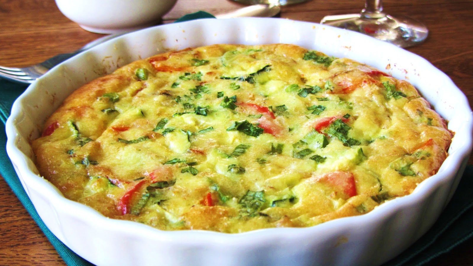 Let's eat......simple! CrabParmesan Frittata for Two