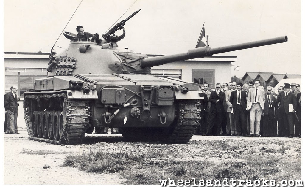 wheelsandtracks: Pz 68 Demonstration Genf