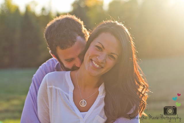 couple smiling together