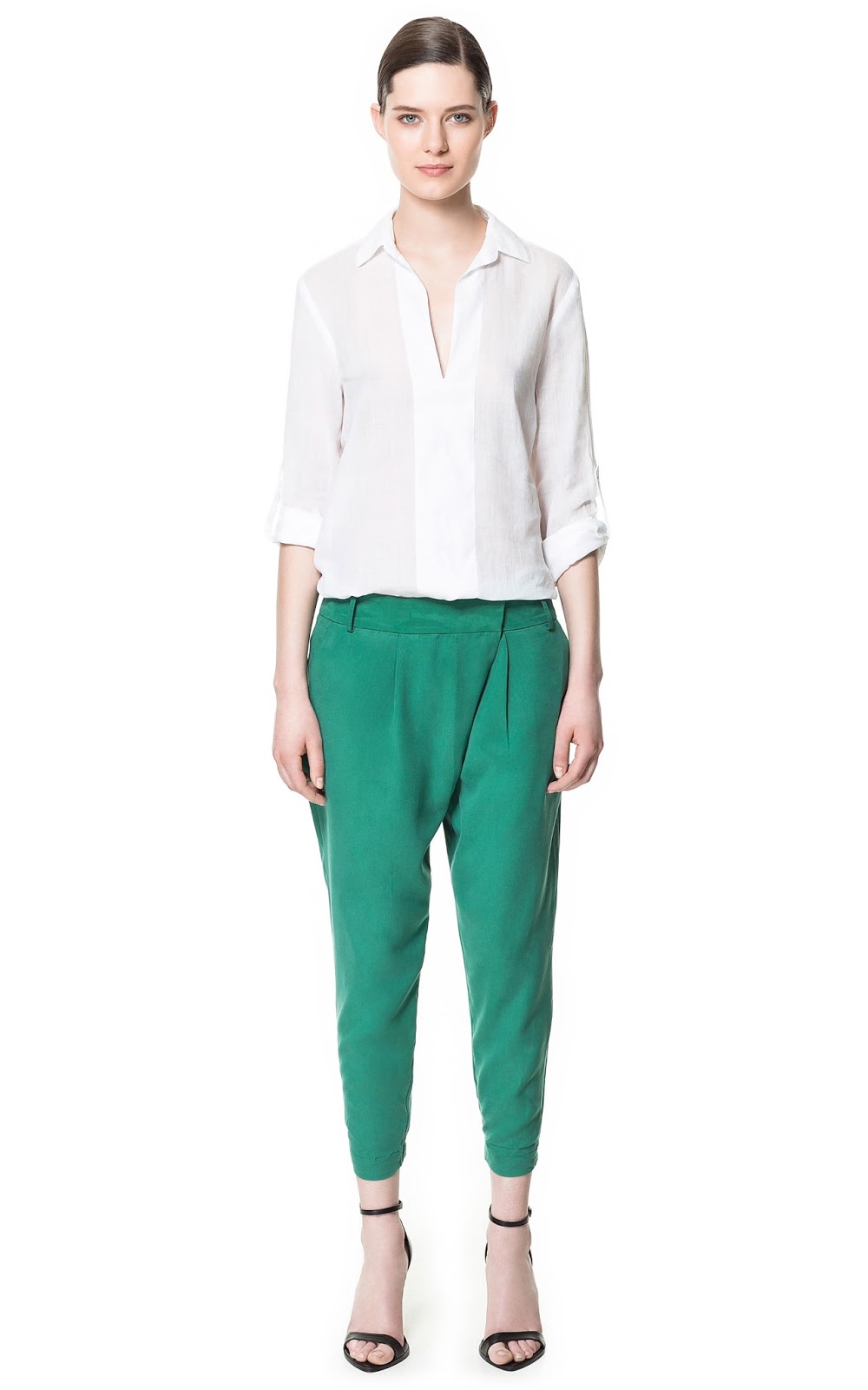 Spring Style Gem Crossover Pants Café Society XXI