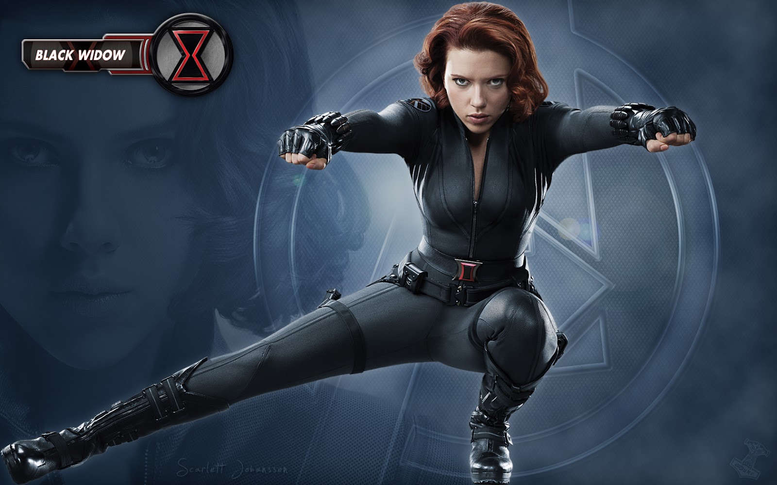 Dukes Wallpaper Blog Scarlett Johansson Black Widow Wallpaper