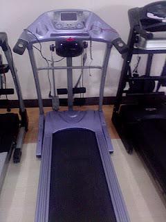 Treadmill electric elektrik SN 1006 2 hp manual incline-word