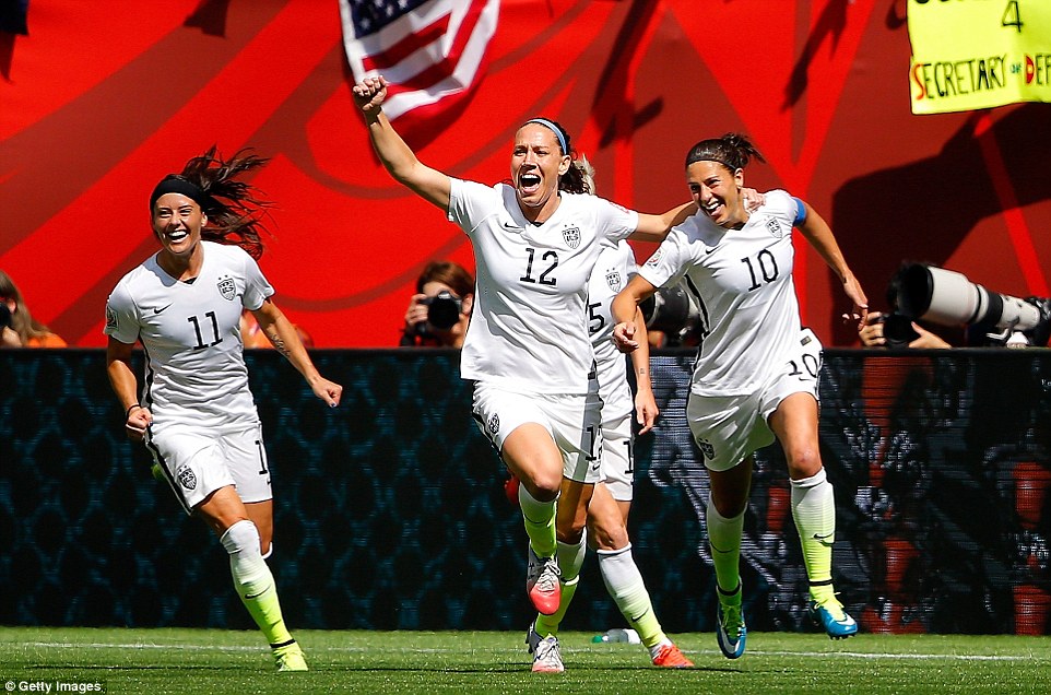 Cuplikan Gol Piala Dunia Wanita 2015: Amerika Serikat 5-2 Jepang Cuplikan Gol Piala Dunia Wanita 2015: Amerika Serikat 5-2 Jepang