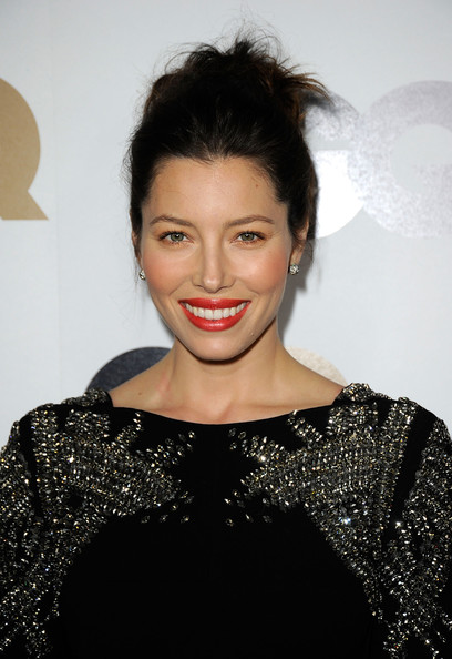 Jessica Biel Updo Hairstyle Pictures