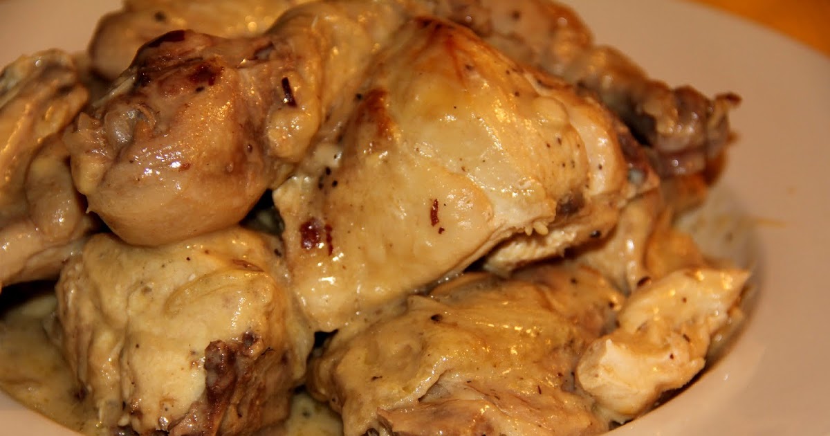 Deep South Dish Baked Chicken with Creamy Almond Sauce