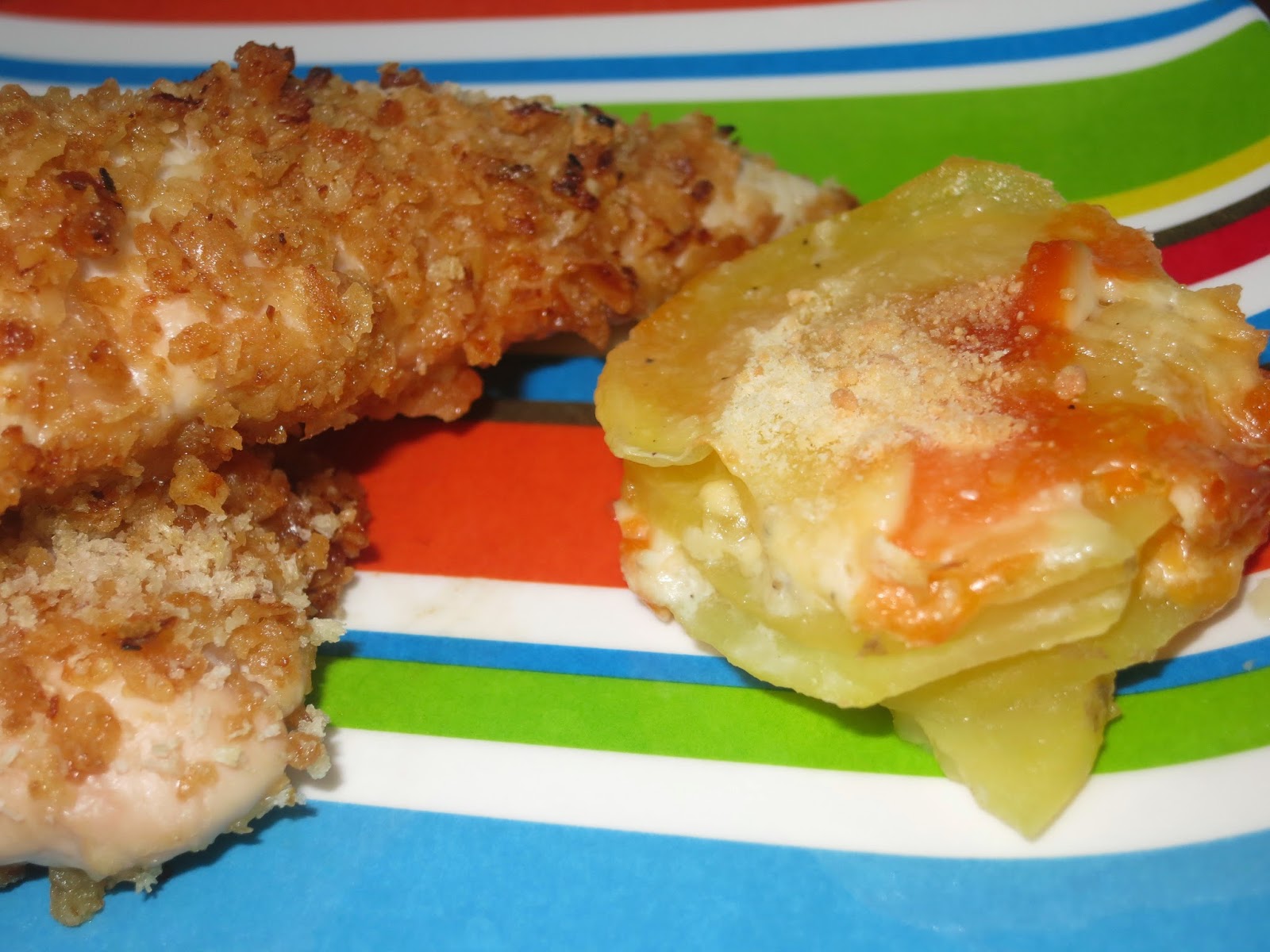 It's Yummy to My Tummy Crunchy Onion Chicken Tenders