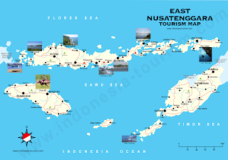 peta Provinsi Nusa Tenggara Timur