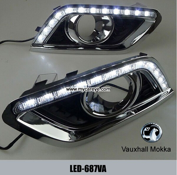 Vauxhall Mokka DRL LED Daytime Running Light Car driving daylight for