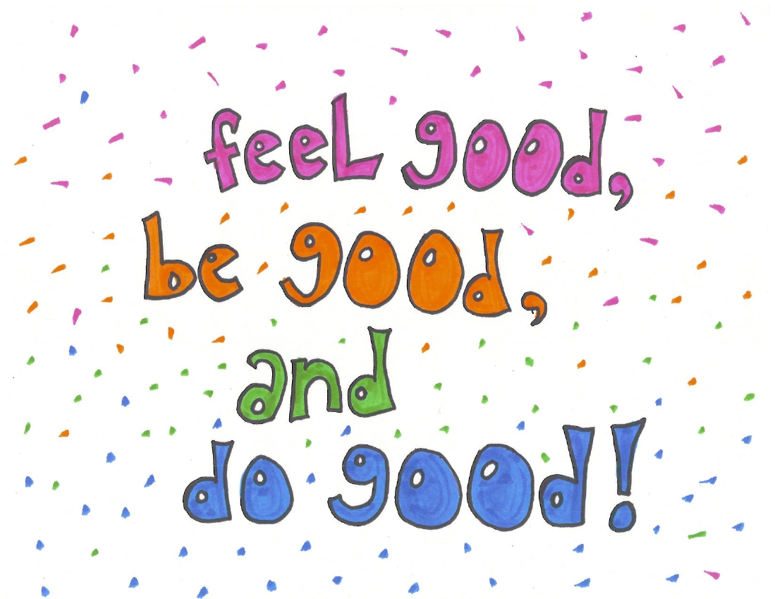 Describe Happy Good Tea Bag Wisdom