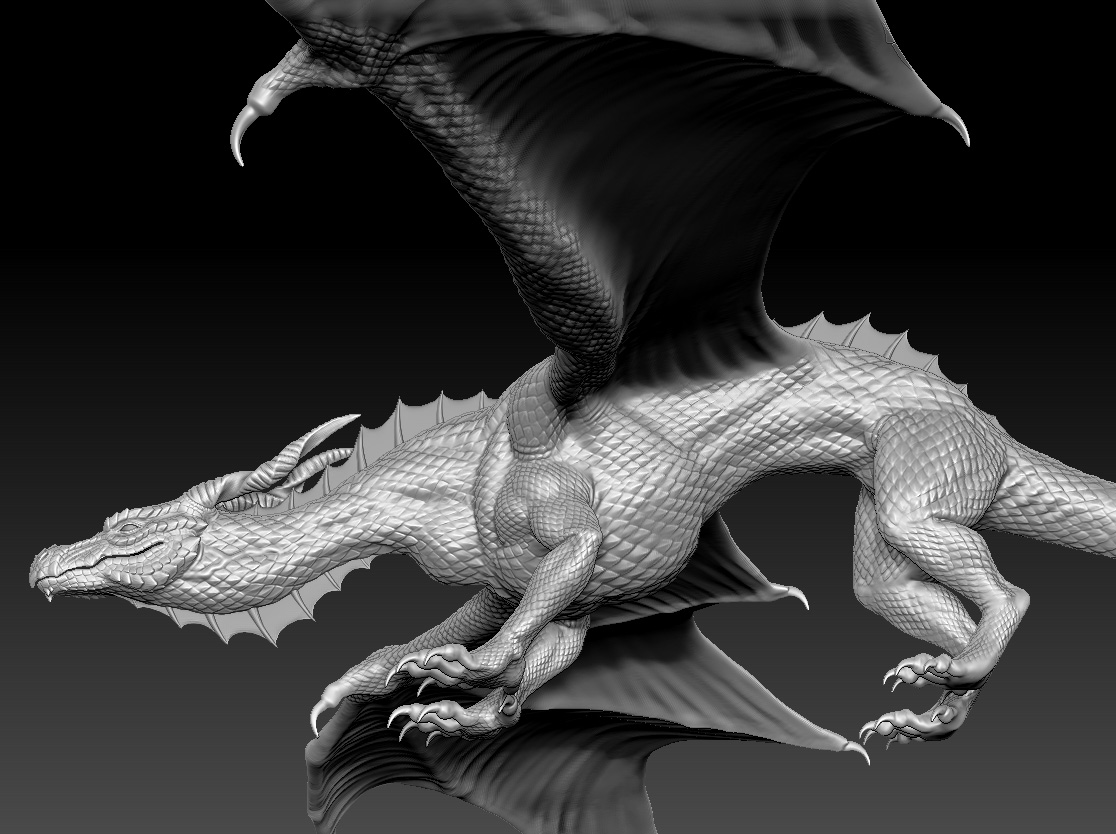 Dragon scales progress