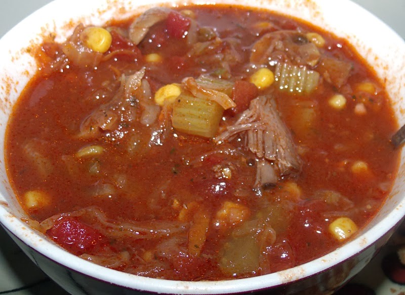 Jason's Kitchen Jason's Vegetable Beef Soup (Crock Pot)