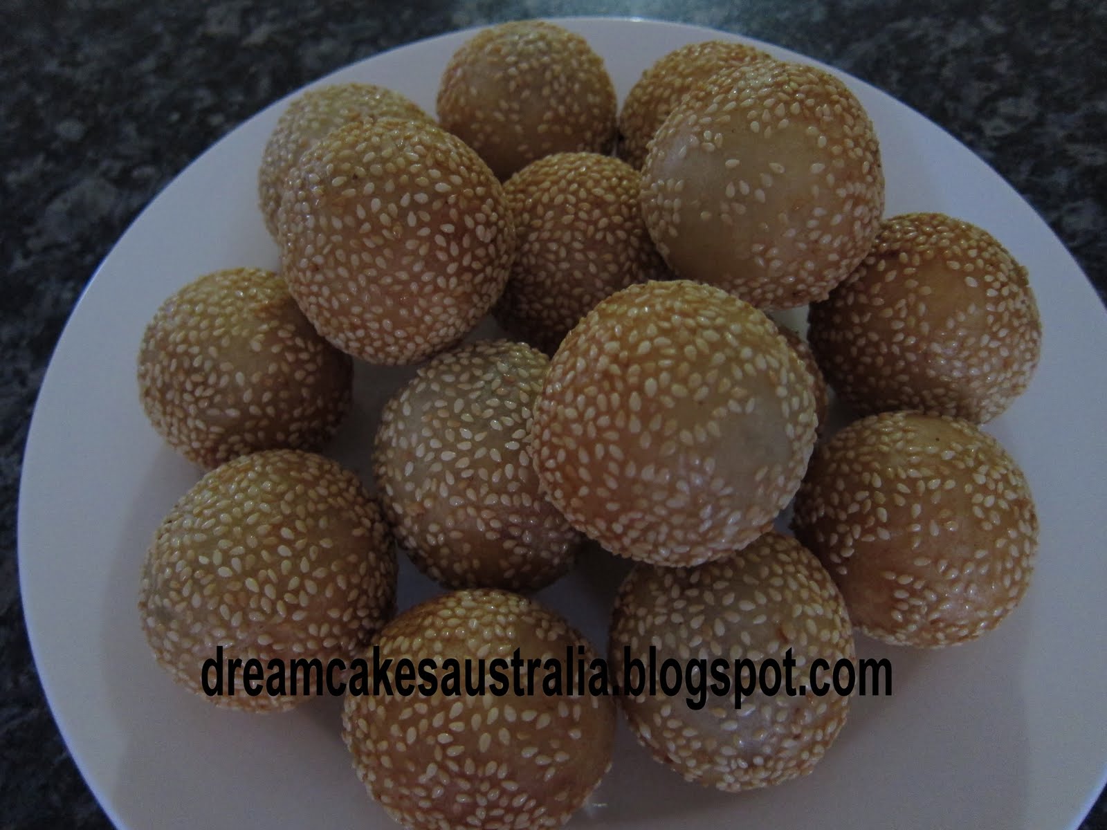 Dream Cakes Australia Deep Fried Sesame Seed Ball