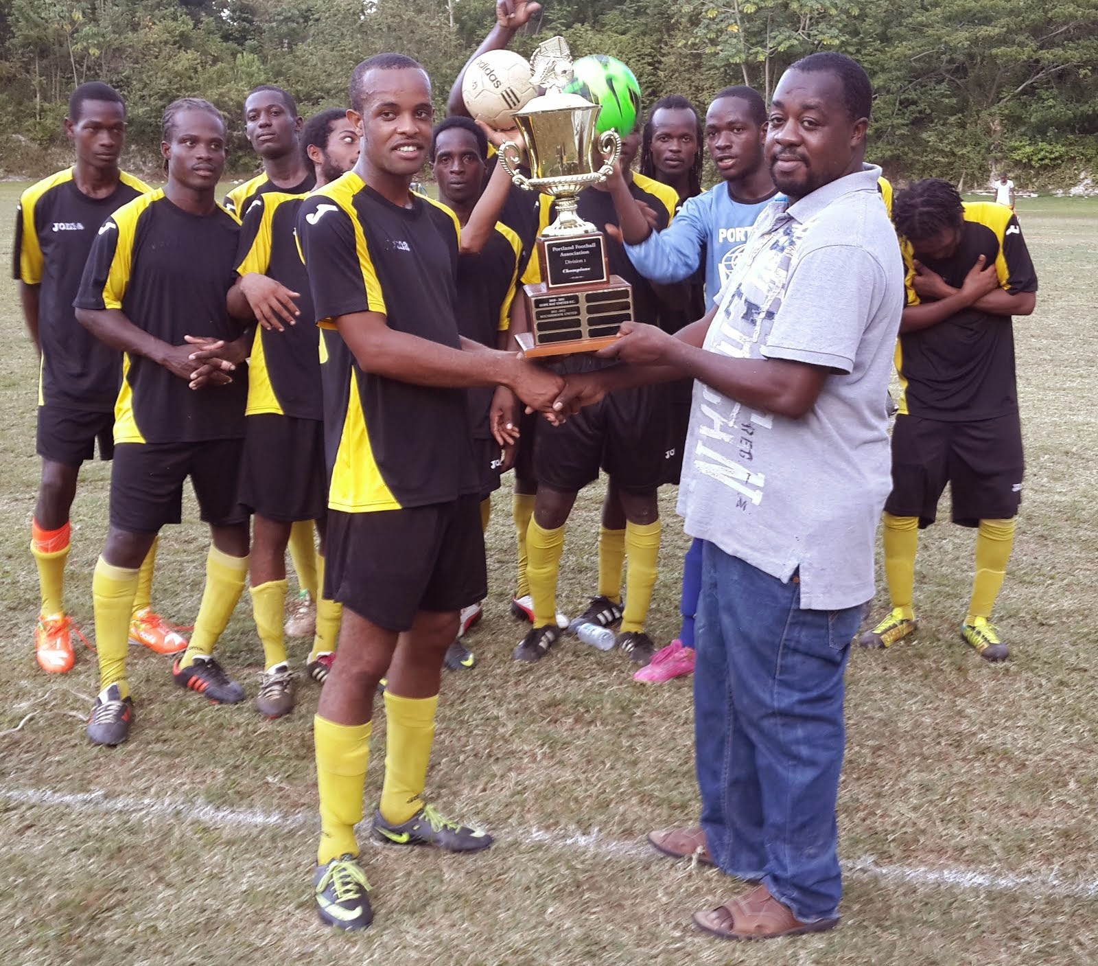 Ujama C.C - 2013/2014 Division 1 Playoff Champions