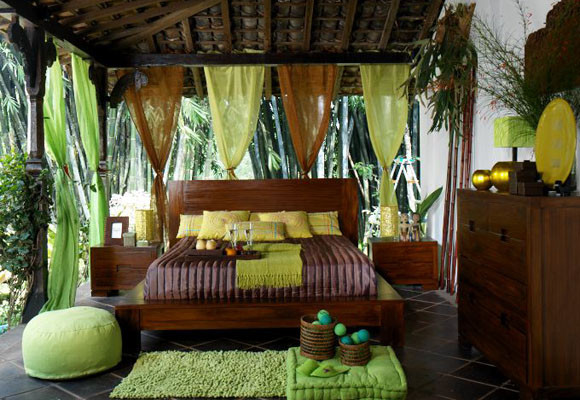 Decoración de interiores: Cuartos exóticos