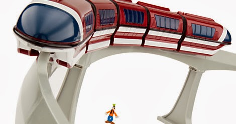 disneyland monorail playset