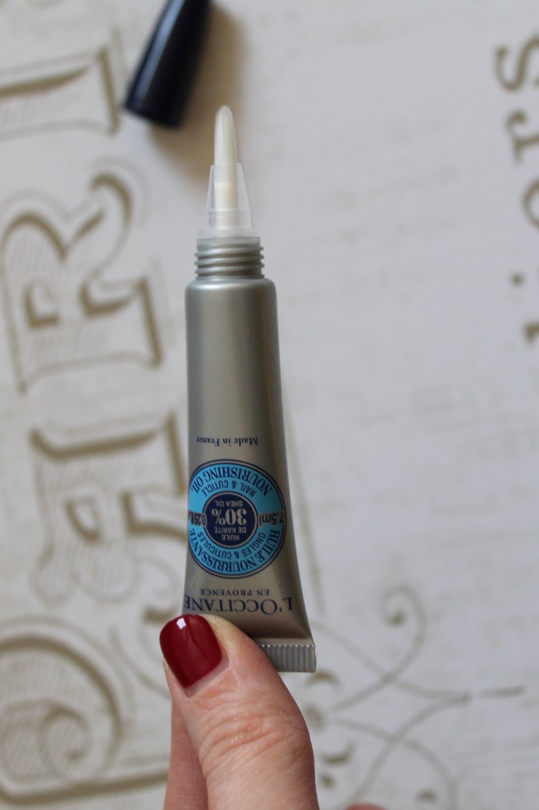 Skincare L'Occitane Shea Nail & Cuticle Nourishing Oil BecBoop