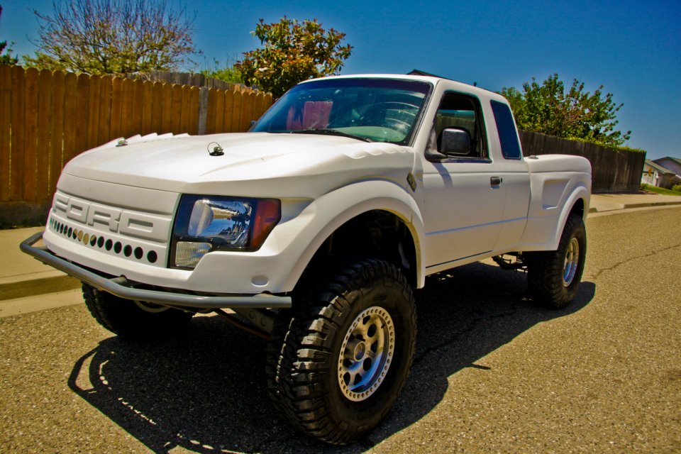 FiberGlass Fenders Ranger to Raptor Conversion