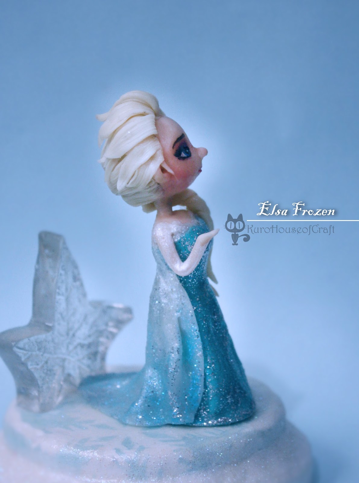 kurohouse of craft elsa clay figure by kurohouseofcraft kurohouse of craft elsa clay figure by kurohouseofcraft
