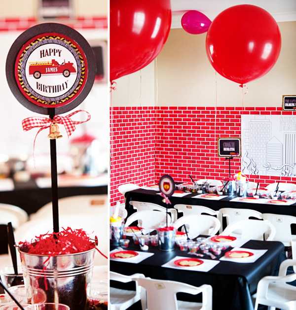 Fire Truck Birthday Party Supplies Fire Truck Birthday Party Supplies