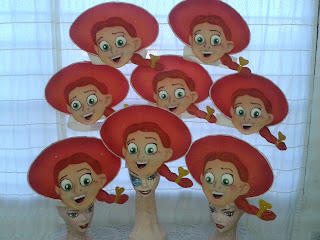 Gorro o Sombrero en goma espuma de Vaquera Jessie (Toy Story)