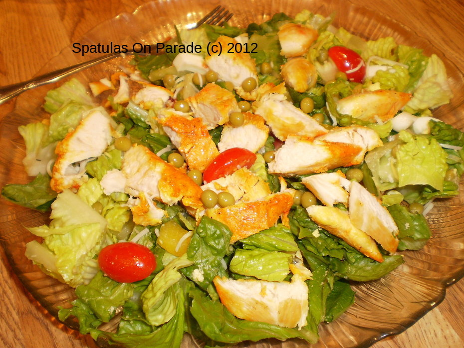 Spatulas On Parade Saffron Chicken Salad