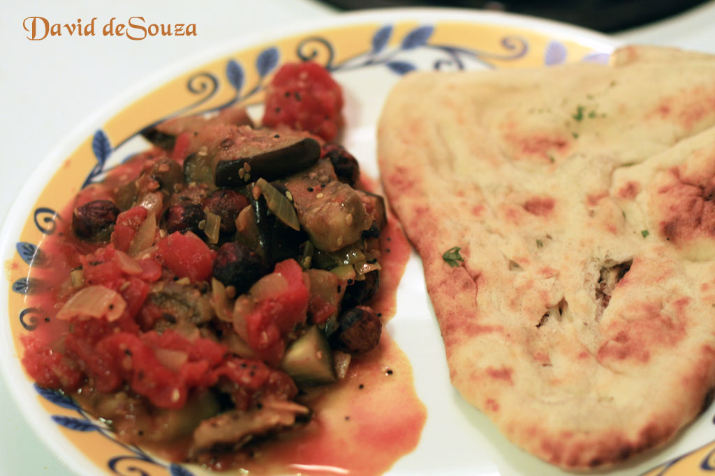 Eggplant Tomato Curry (Andhra Style) Vahchef DAVID