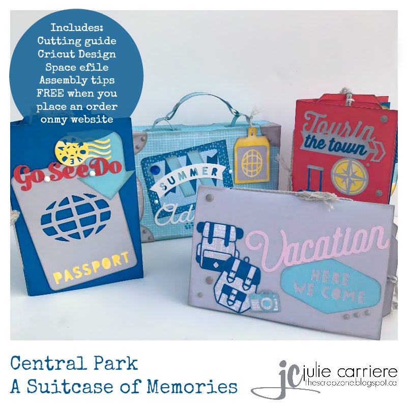 Central Park Suitcase of Memories project