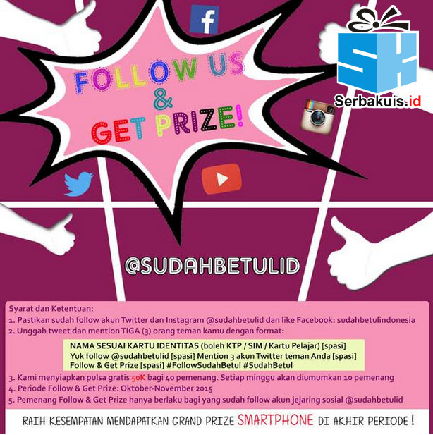 Kuis Sudah Betul Berhadiah Smartphone dan Pulsa Gratis Kuis Sudah Betul Berhadiah Smartphone dan Pulsa Gratis