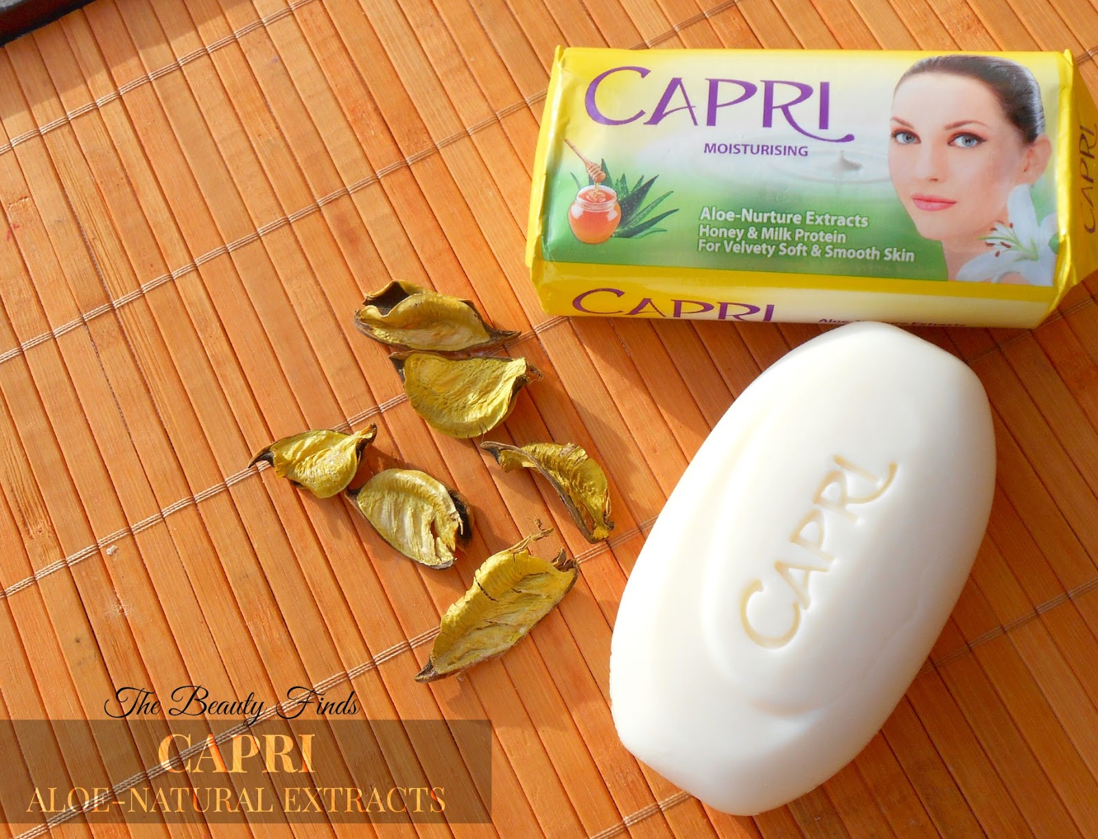 The Beauty Finds CAPRI Aloe Nurture Extract Soap