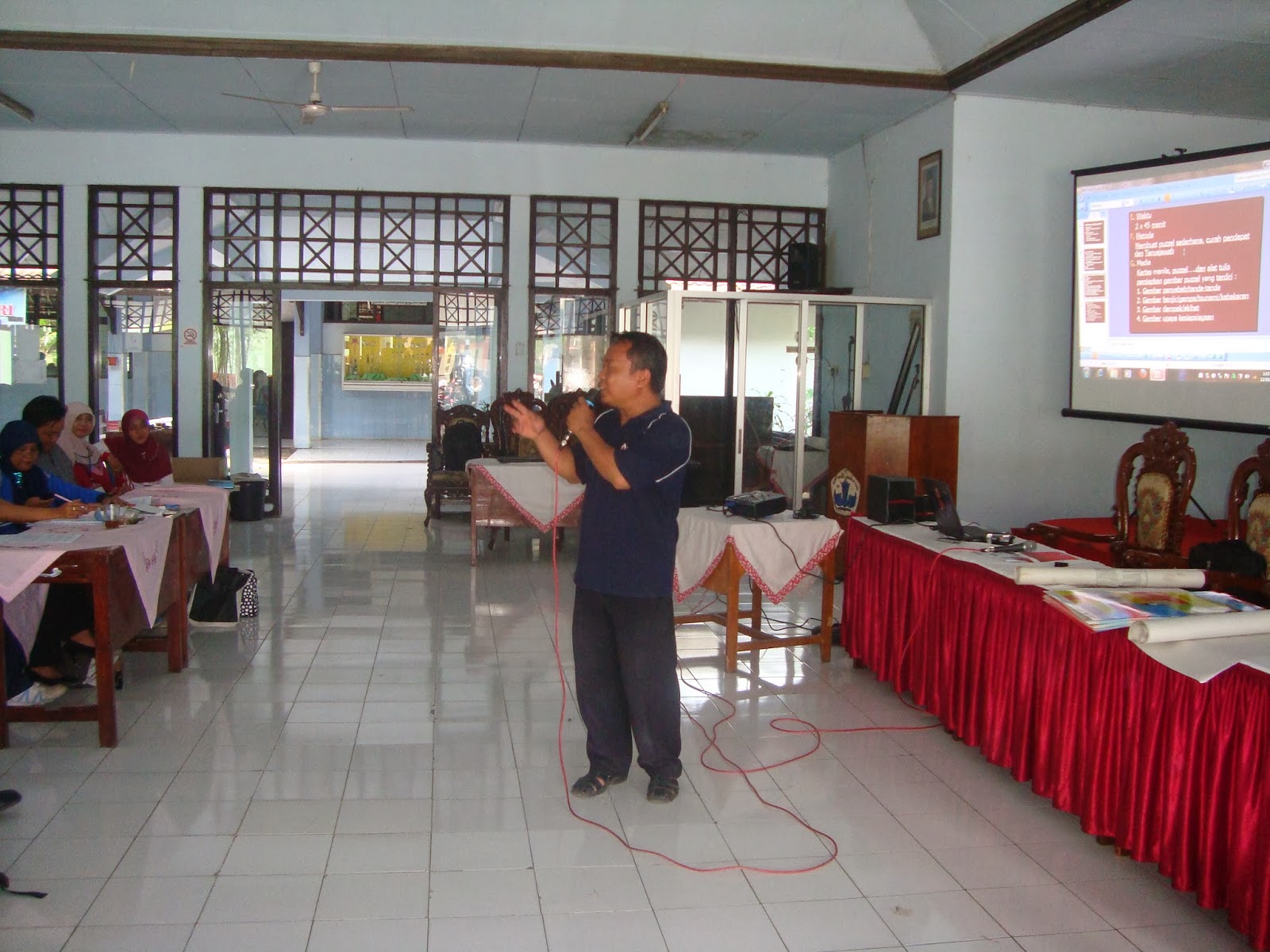 Foto Kegiatan PMI PMR - Belajar Bersama