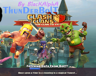 Clash of Clans Mod/Hack APK Update Oktober 2015 ThunderBolt