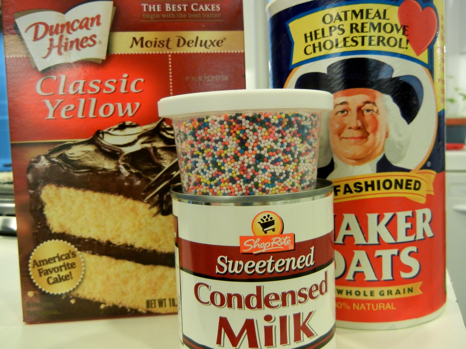 Sugar Swings! Serve Some birthday cake batter granola....!