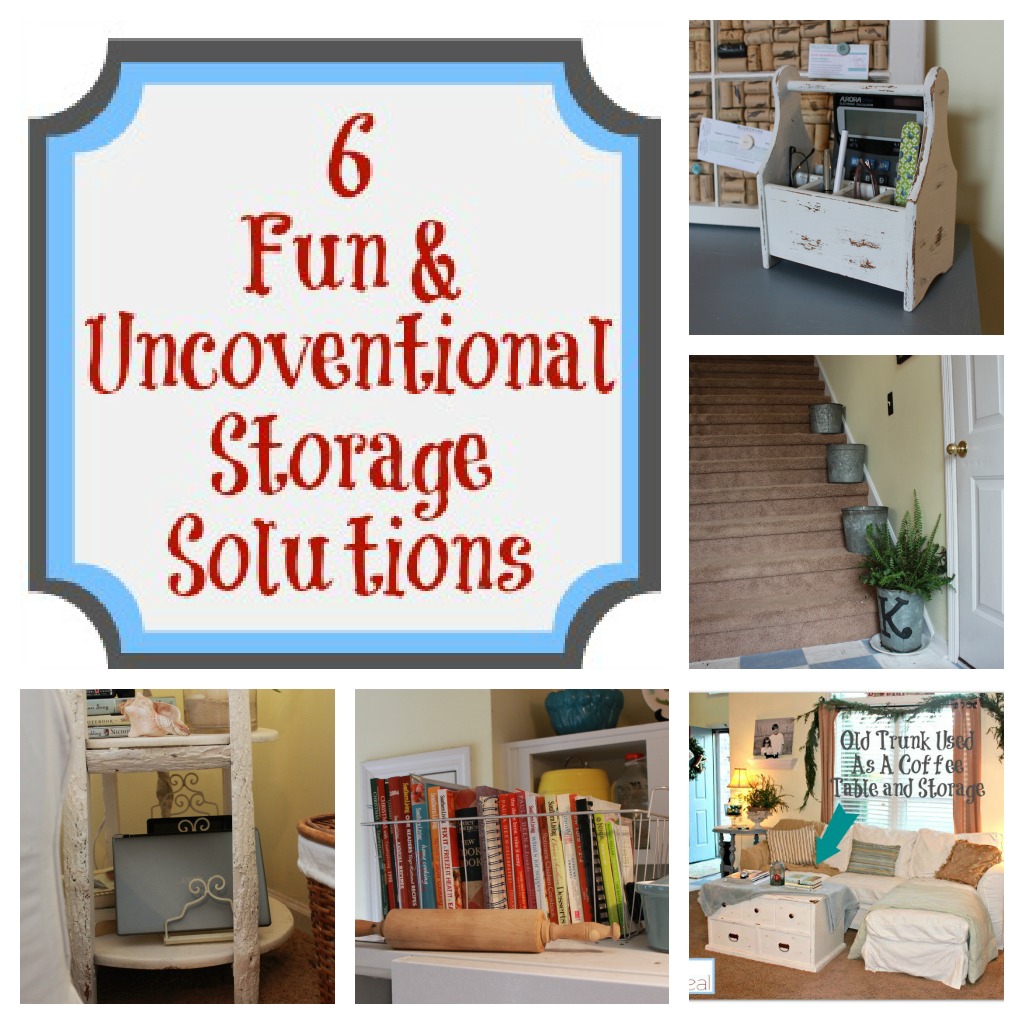 6 Fun & Unconventional Storage Solutions - Mom 4 Real 6 Fun & Unconventional Storage Solutions - Mom 4 Real