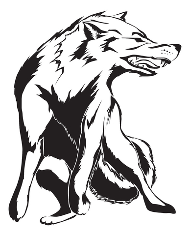 As you can see there are varying degrees of quality in these wolf tattoos