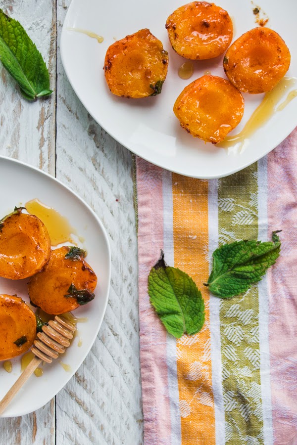 Roasted Honey Apricots This is a Sweet Blog Roasted Honey Apricots