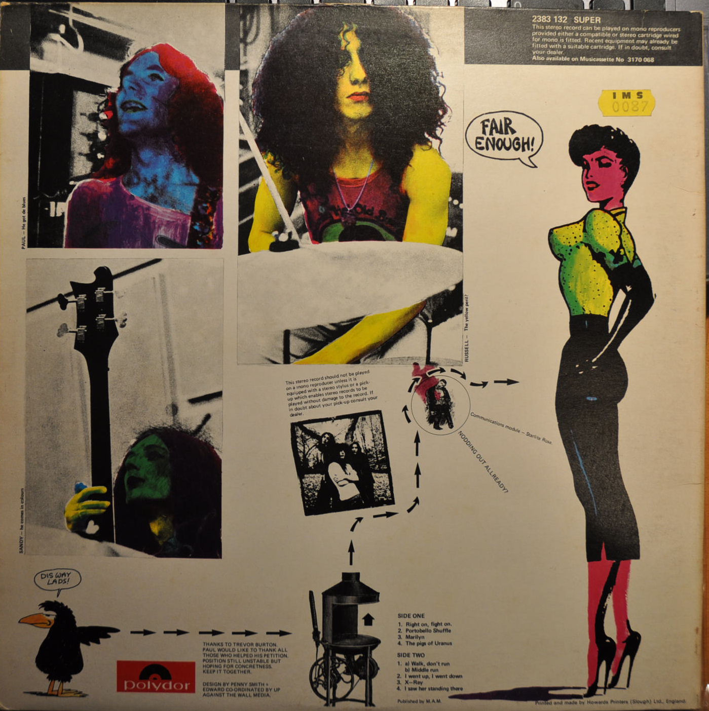 Beatles Forever!: Pink Fairies, What a Bunch of Sweeties, 33 rpm , Made