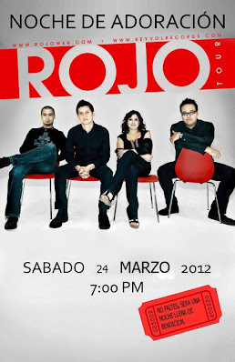 CONCIERTO DE ROJO EN SANTA CRUZ - BOLIVIA