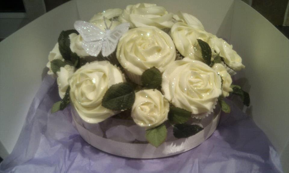 Party cupcake centerpiece