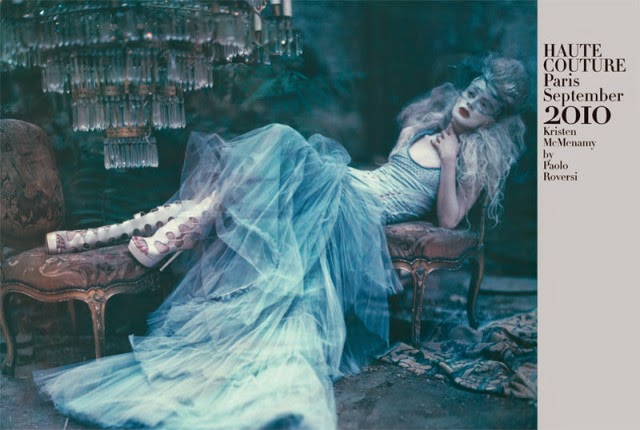 Kristen McMenamy in 'Haute Couture Paris' by Paolo Roversi for Vogue Italia September 2010 | Ses Rêveries Kristen McMenamy in 'Haute Couture Paris' by Paolo Roversi for Vogue Italia September 2010 | Ses Rêveries