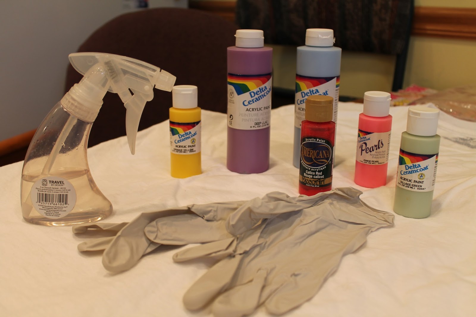 Snug Harbor Bay Tie Dye with Acryllic Paints