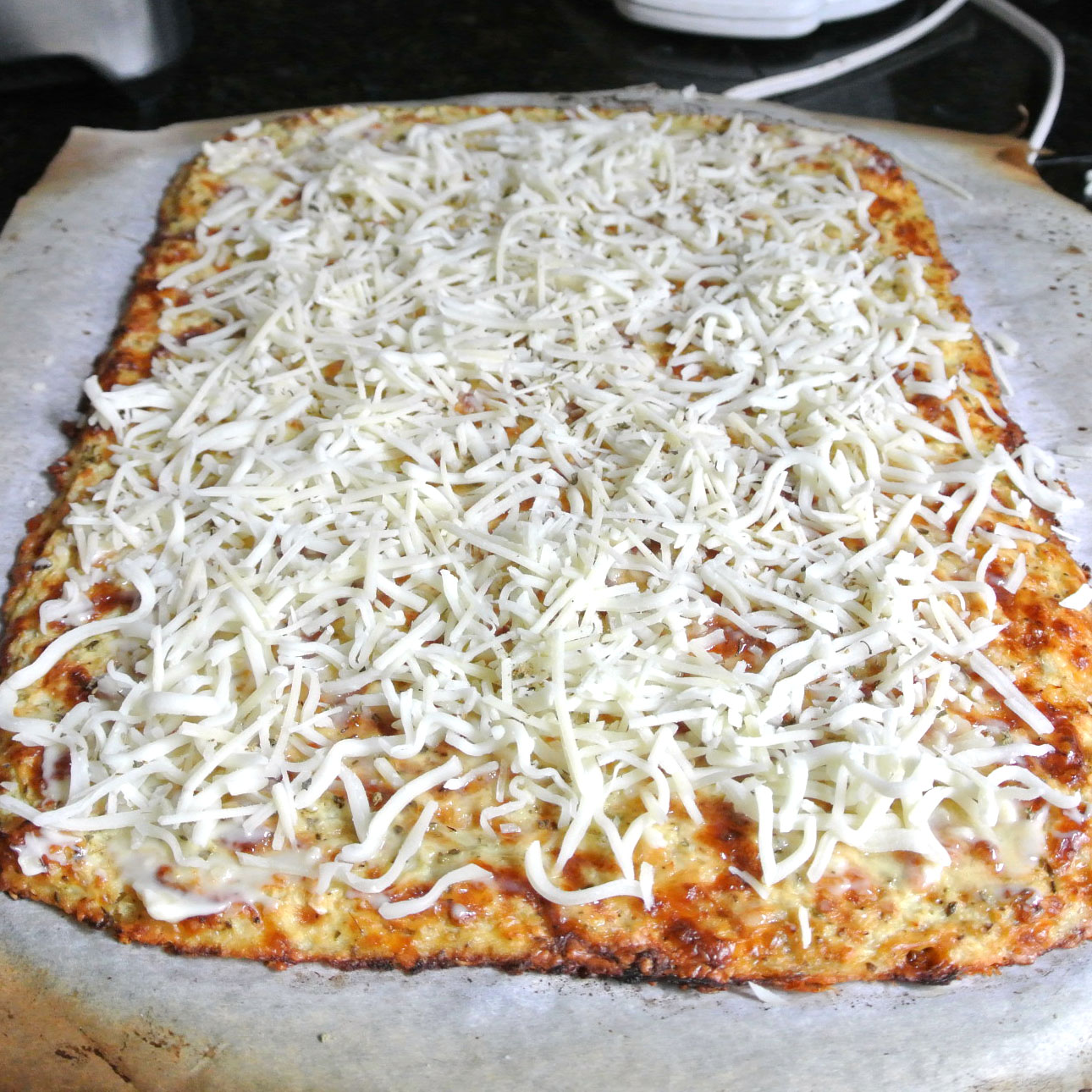 Mom, What's For Dinner? Cheesy Garlic Cauliflower Bread Sticks