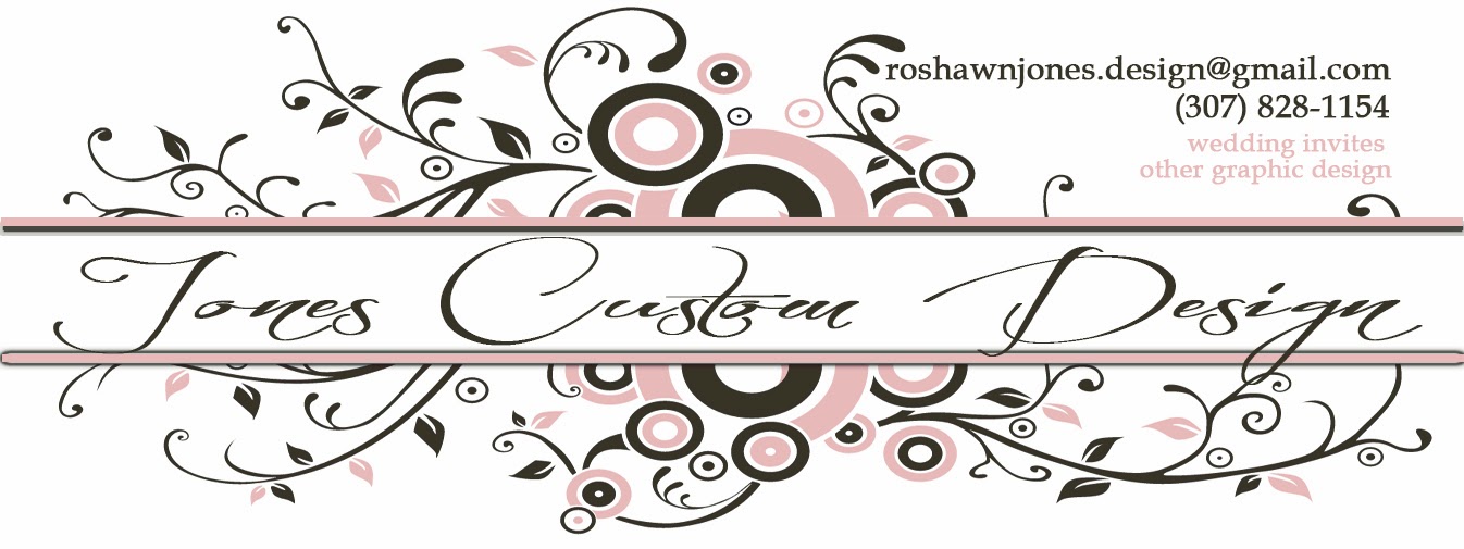 RoShawn's Custom Wedding Invitations and Graphic Design