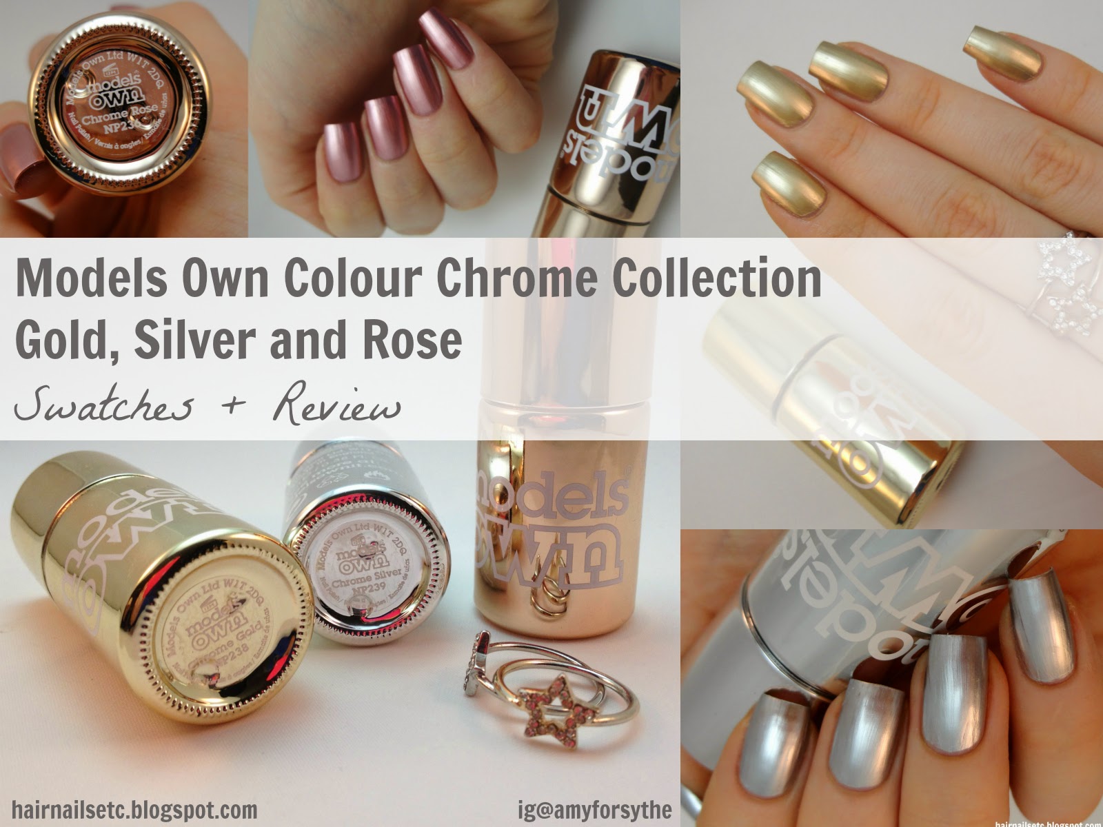 Hair • Nails • Etc UK Nail & Beauty Blog Models Own Colour Chrome