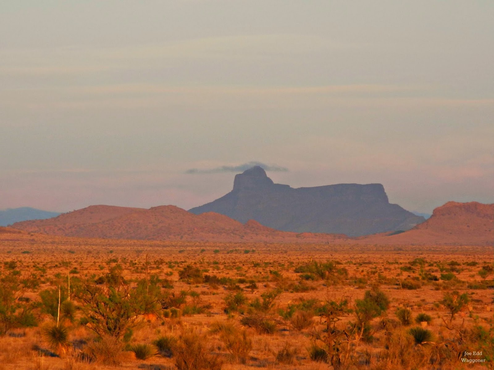 Texas Mountain Trail Daily Photo Cathedral Mountain View
