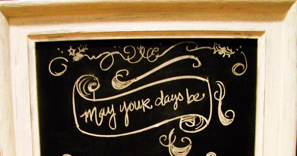 Red Rose Alley Holiday Chalk Art