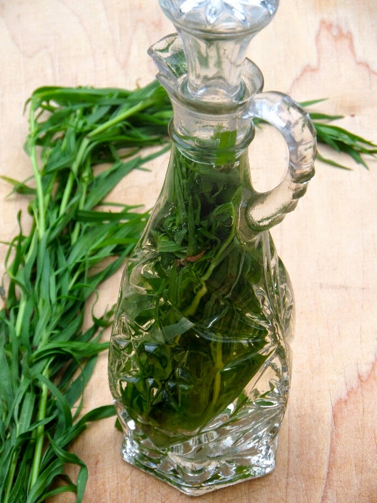 Becki Melvie Homemade Tarragon Vinegar & Dehydrated Tarragon