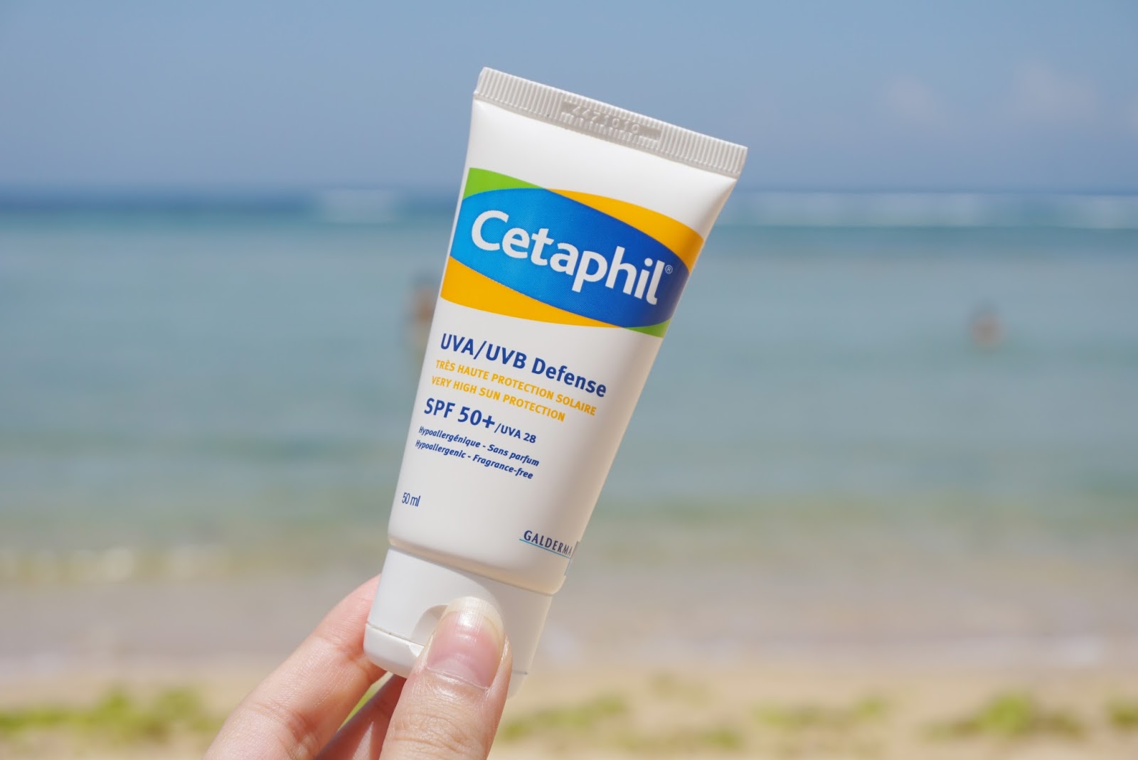 Review Cetaphil UVA/UVB Defense SPF 50+ Beauty Appetite by Jessica Simon