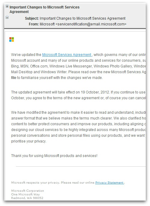  Malware Menyerang Via Email Microsoft Service