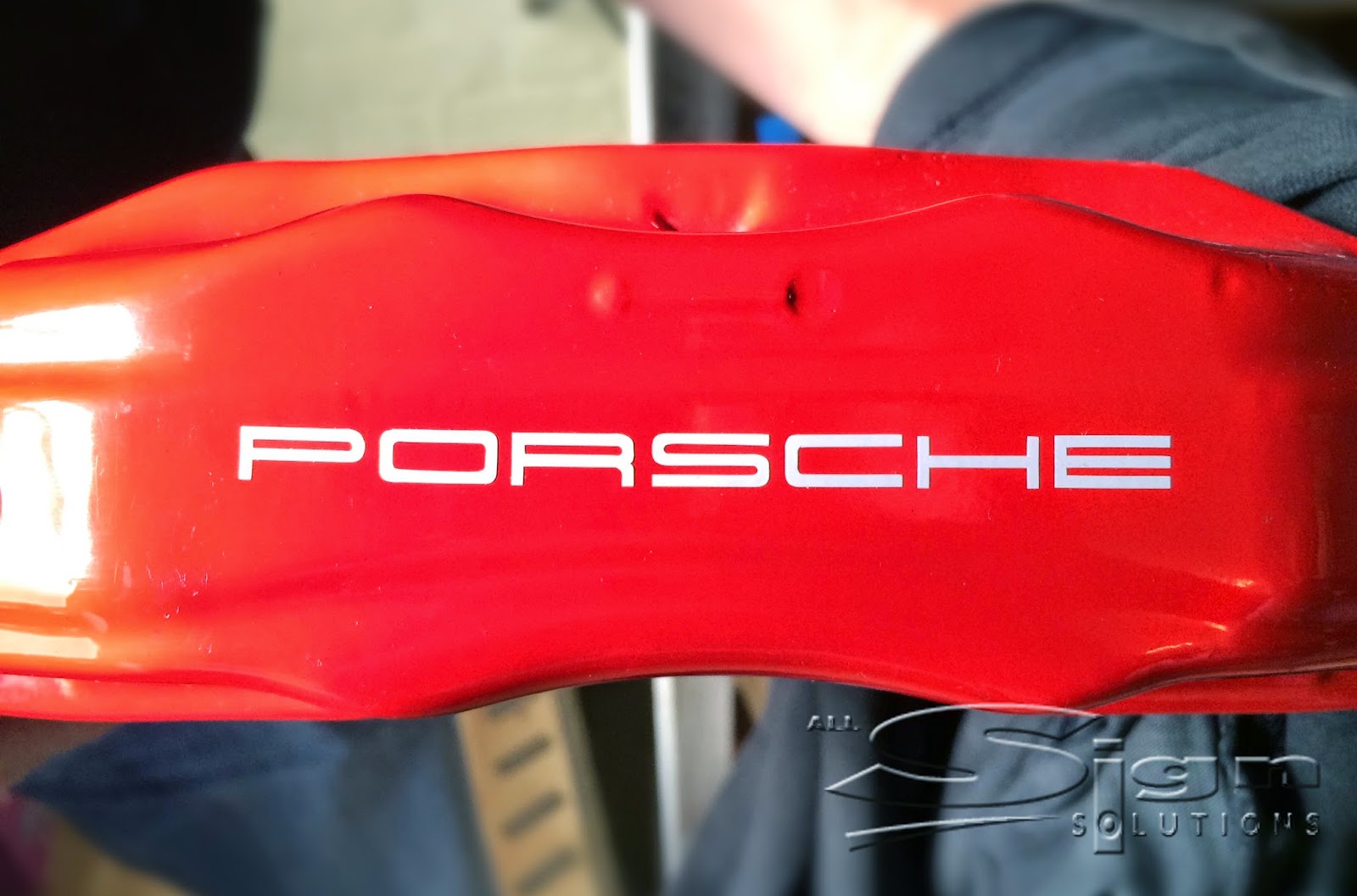 Spray Paint Porsche Paintmask All Sign Solutions Signs and Graphics