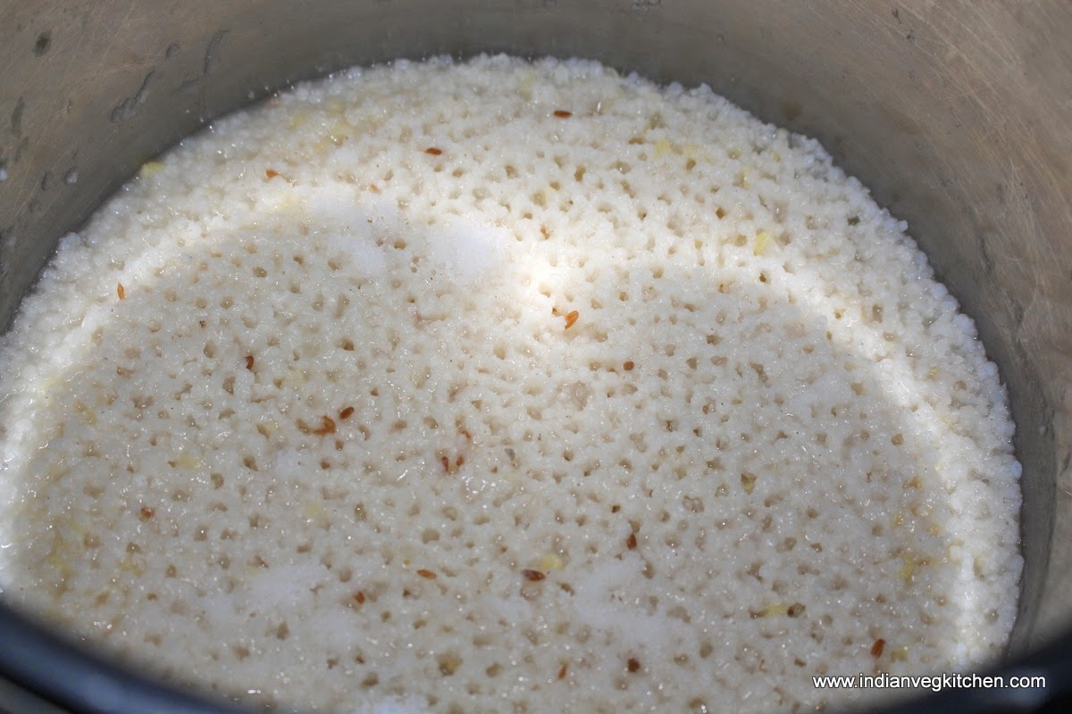 IndianVegKitchen Kuthiraivali Pongal Barnyard Millet Pongal